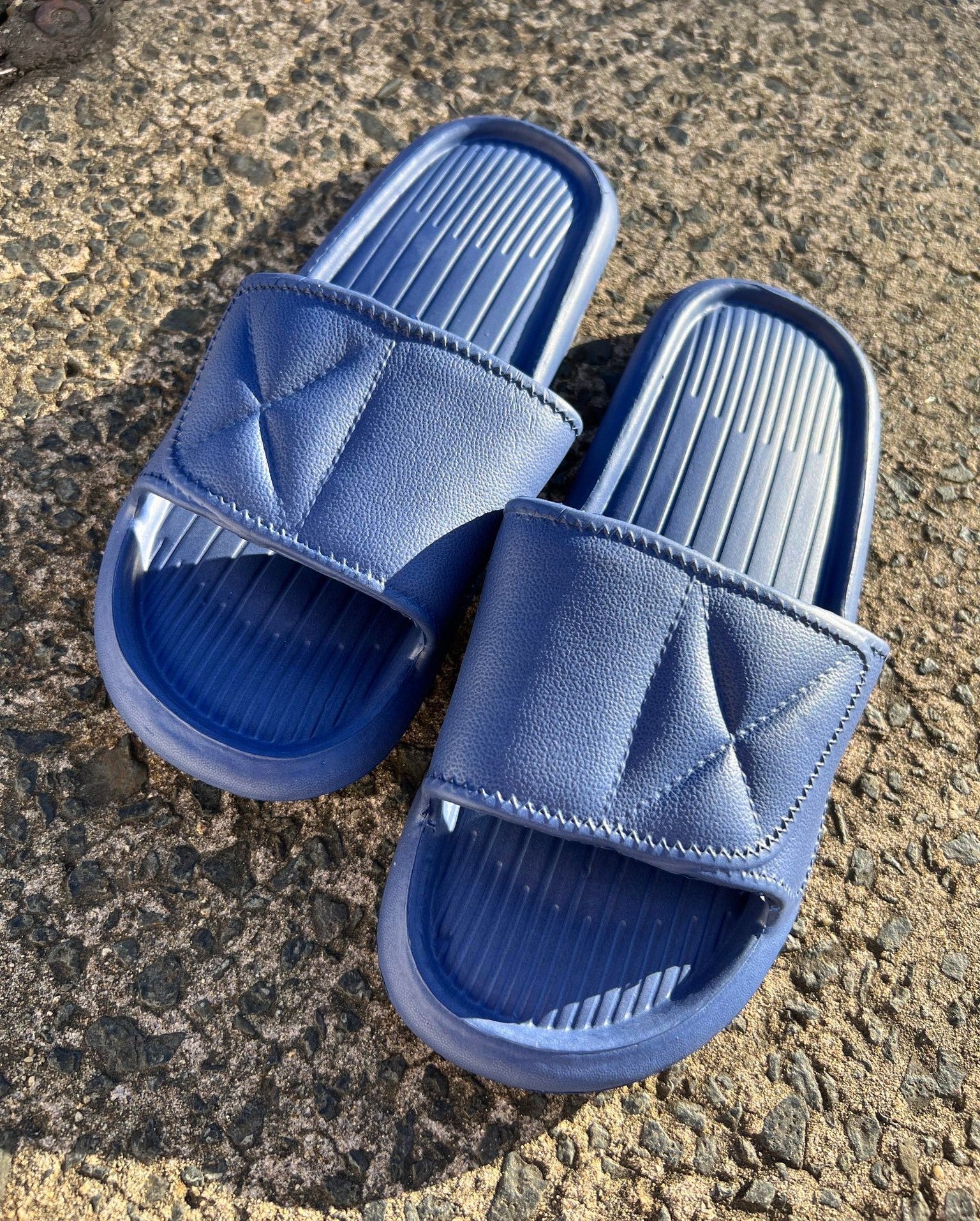 Back to Basics Indoor Slides - Navy
