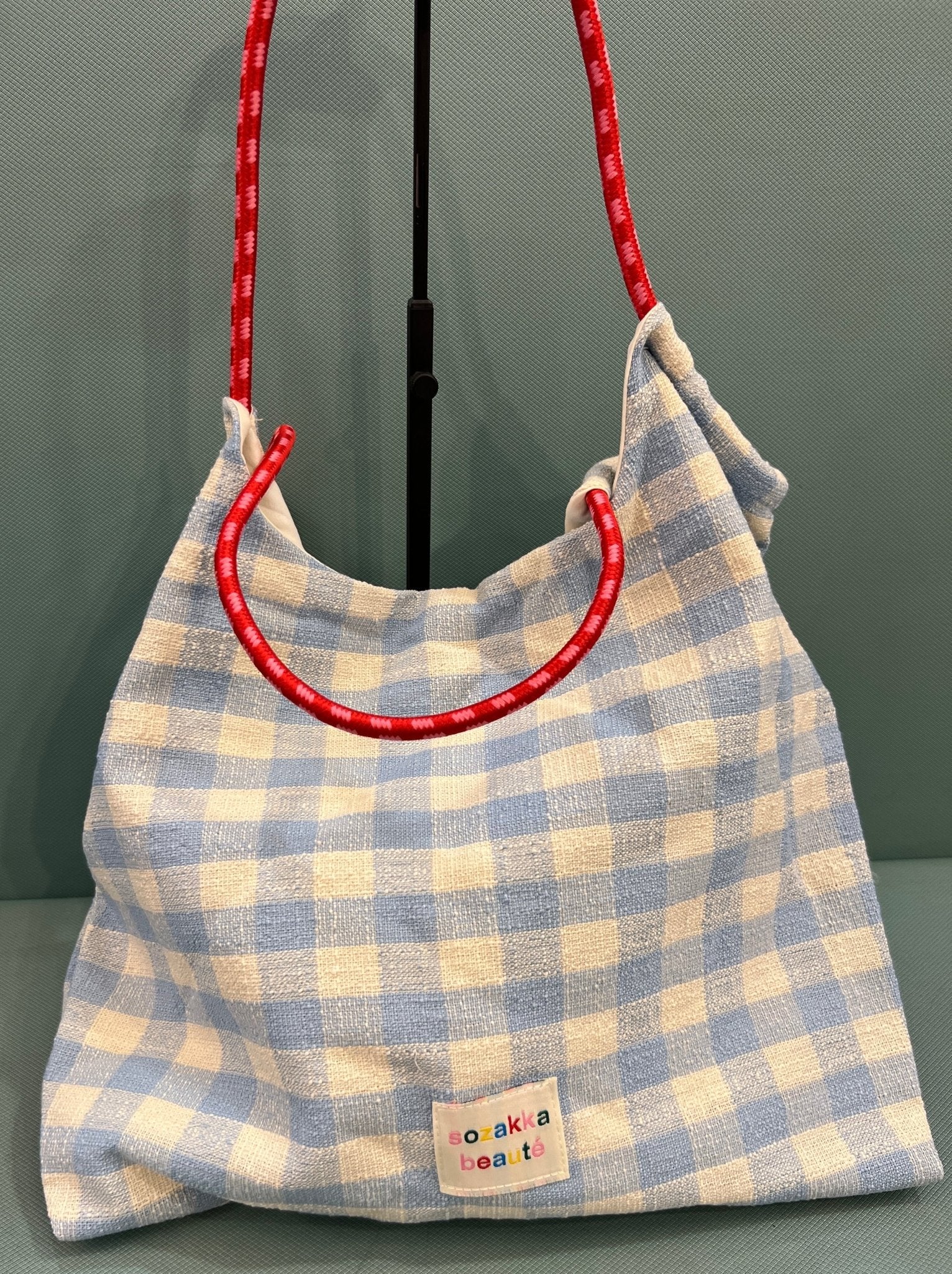 Brigitte Gingham Summer Tote (3 Colours!) - Image 2