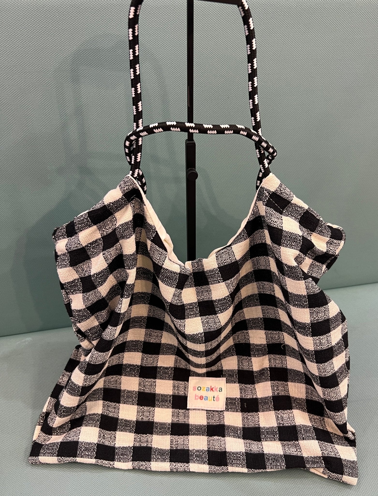 Brigitte Gingham Summer Tote (3 Colours!) - Image 3