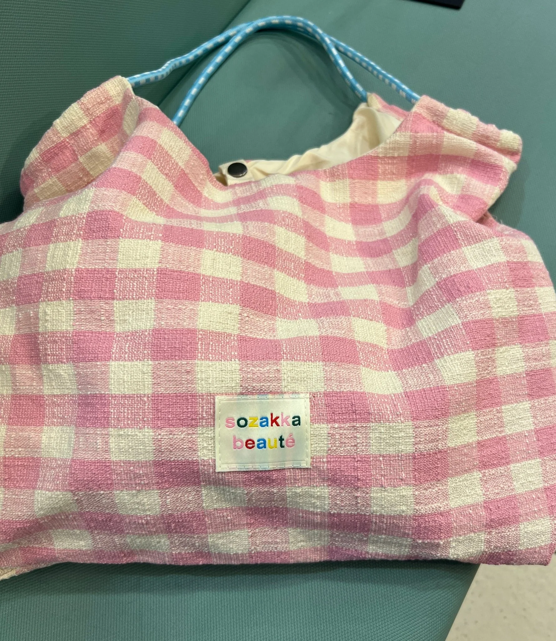 Brigitte Gingham Summer Tote (3 Colours!) - Image 4
