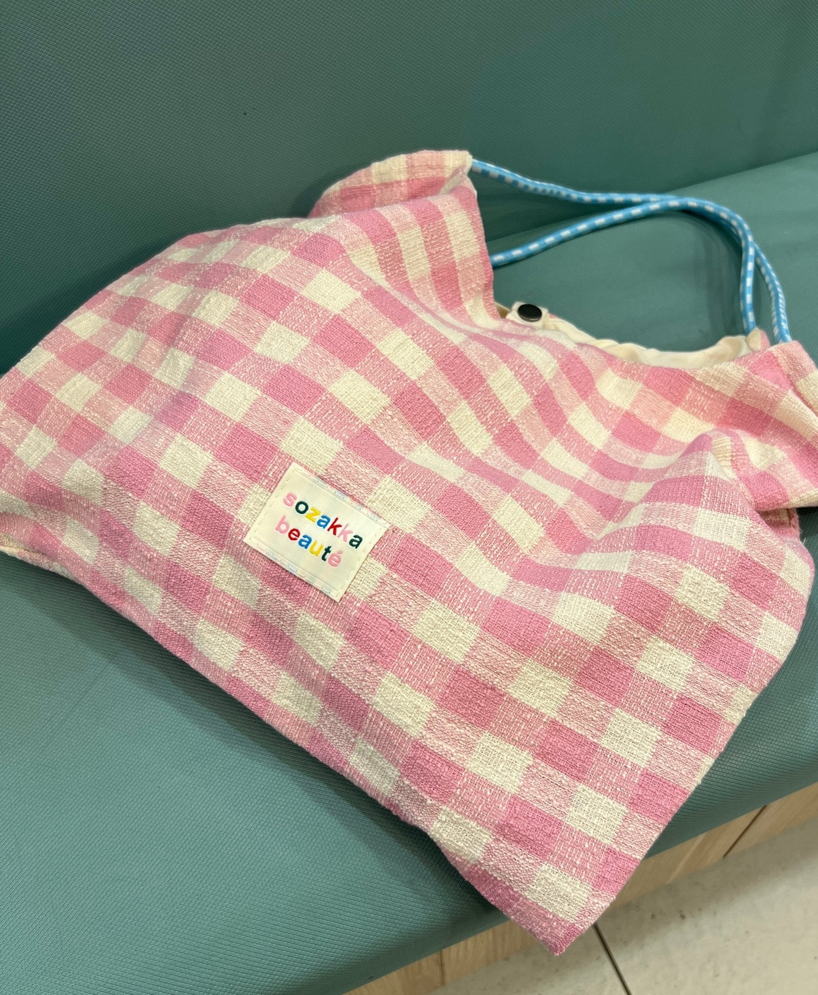 Brigitte Gingham Summer Tote (3 Colours!) - Image 6