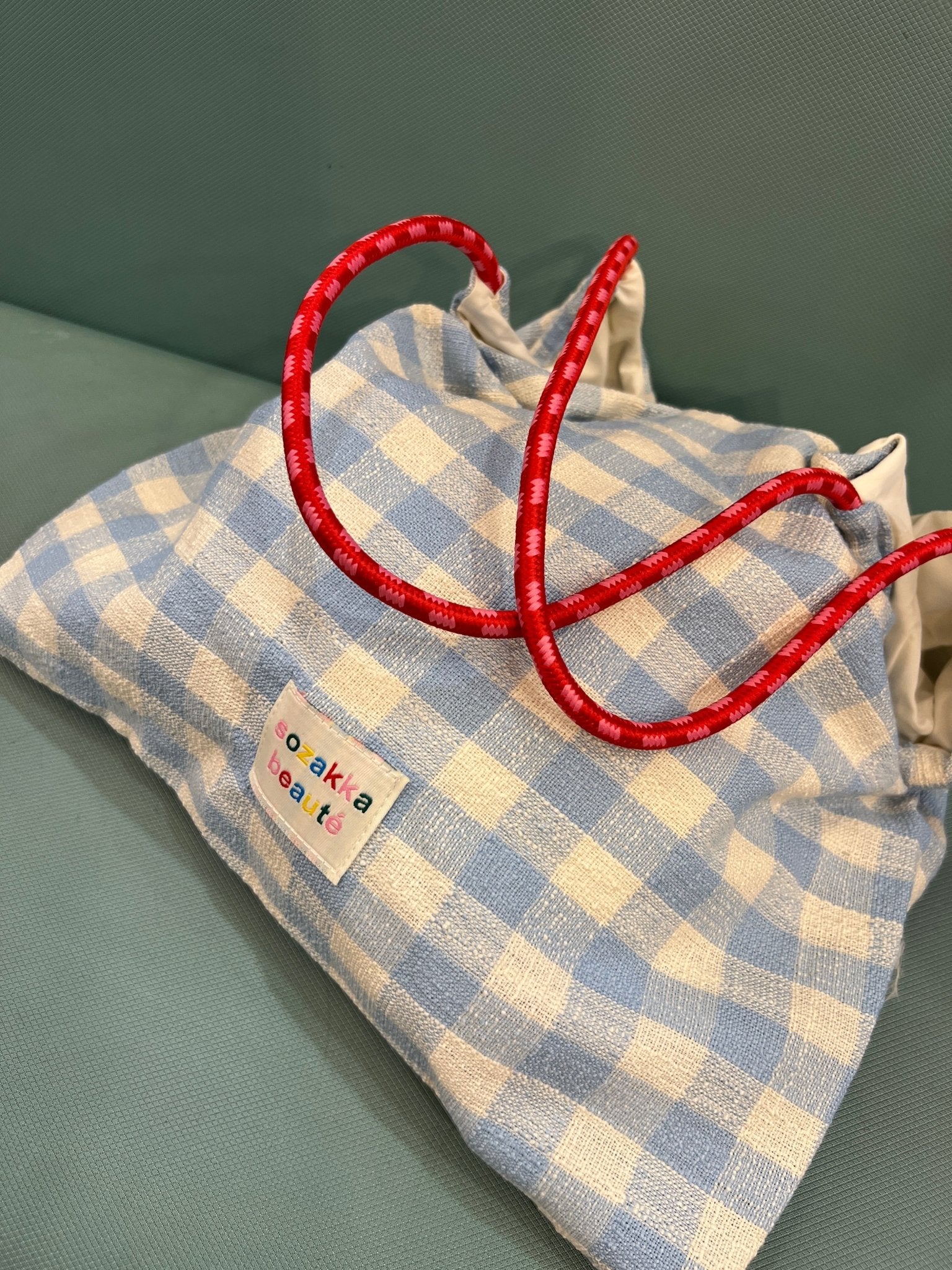 Brigitte Gingham Summer Tote (3 Colours!) - Image 7