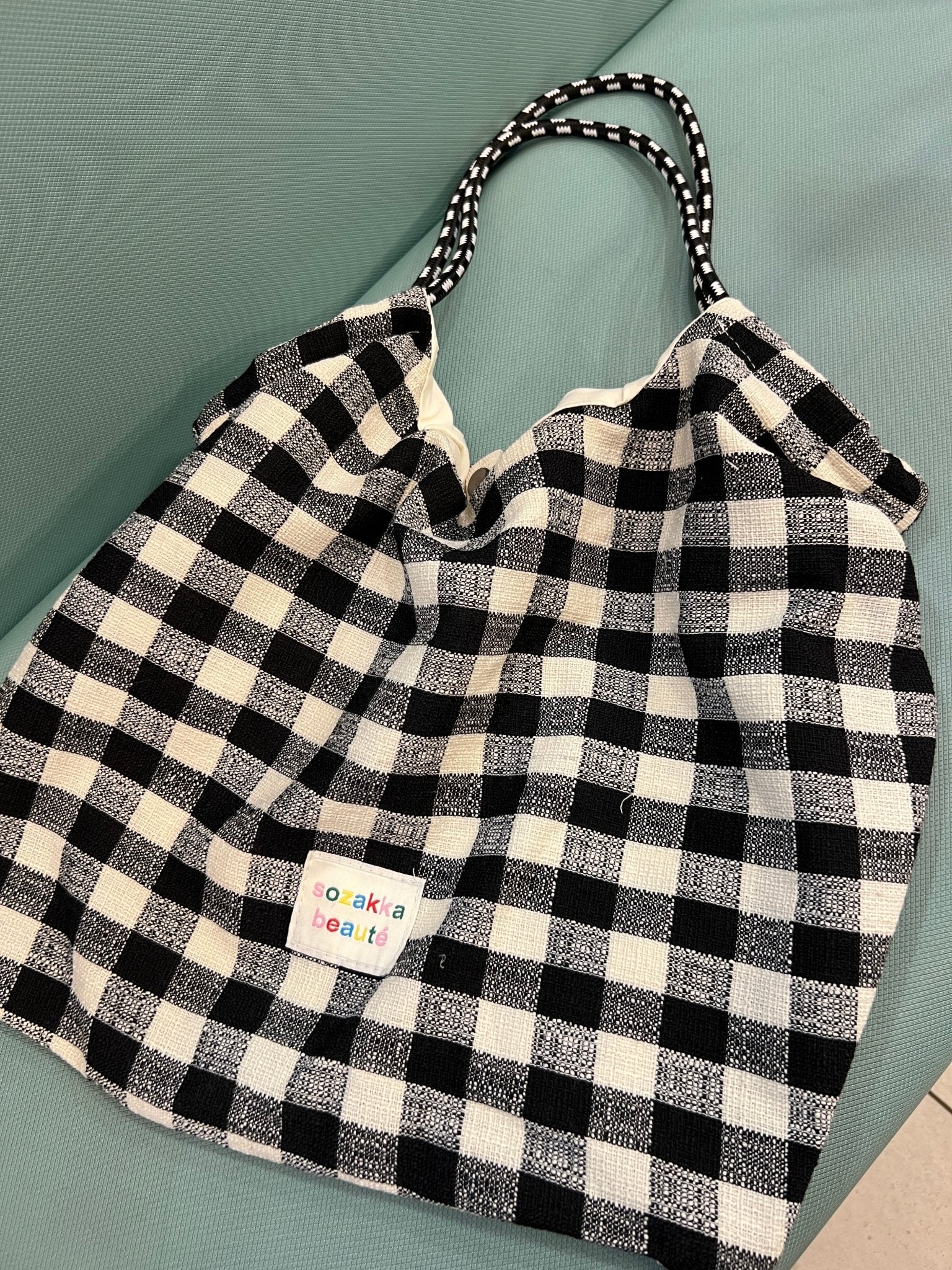 Brigitte Gingham Summer Tote (3 Colours!) - Image 8