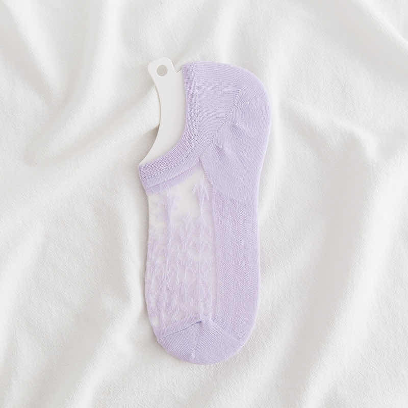 Cathedral Low Sock - Lilac