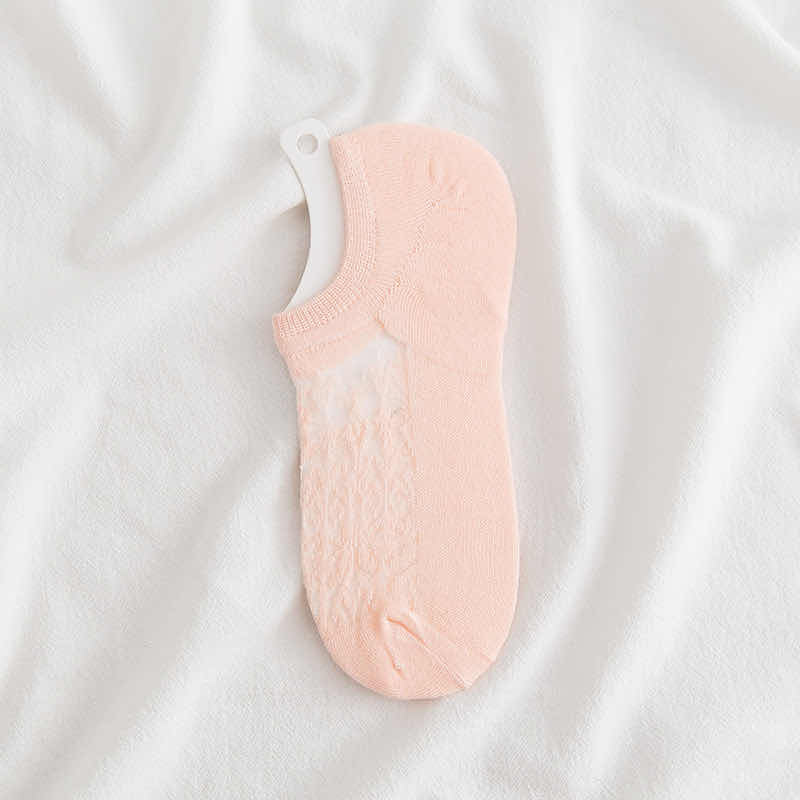 Cathedral Low Sock - Peach