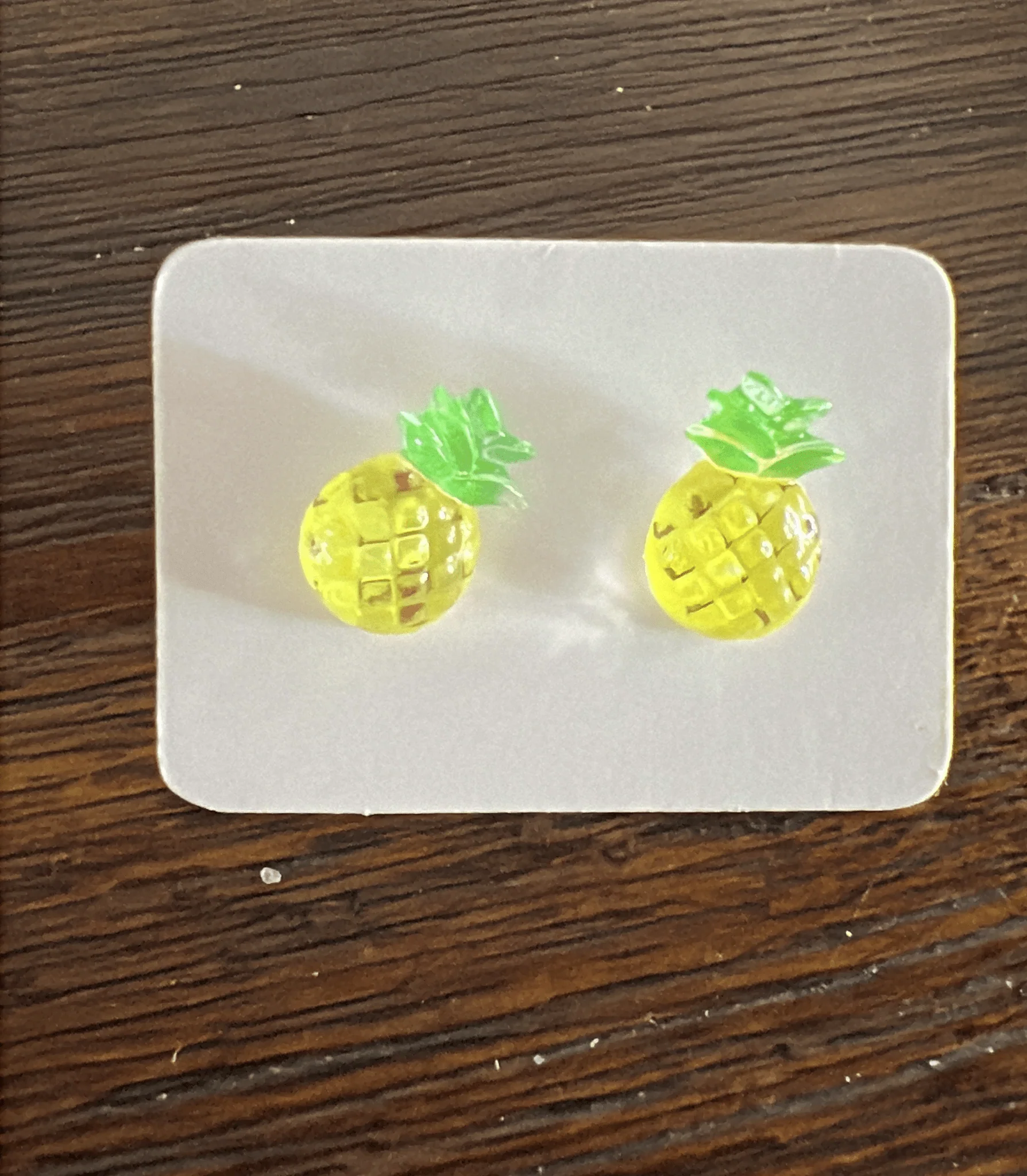 Cuties Mini Stud Earrings - Pineapple - Image 2