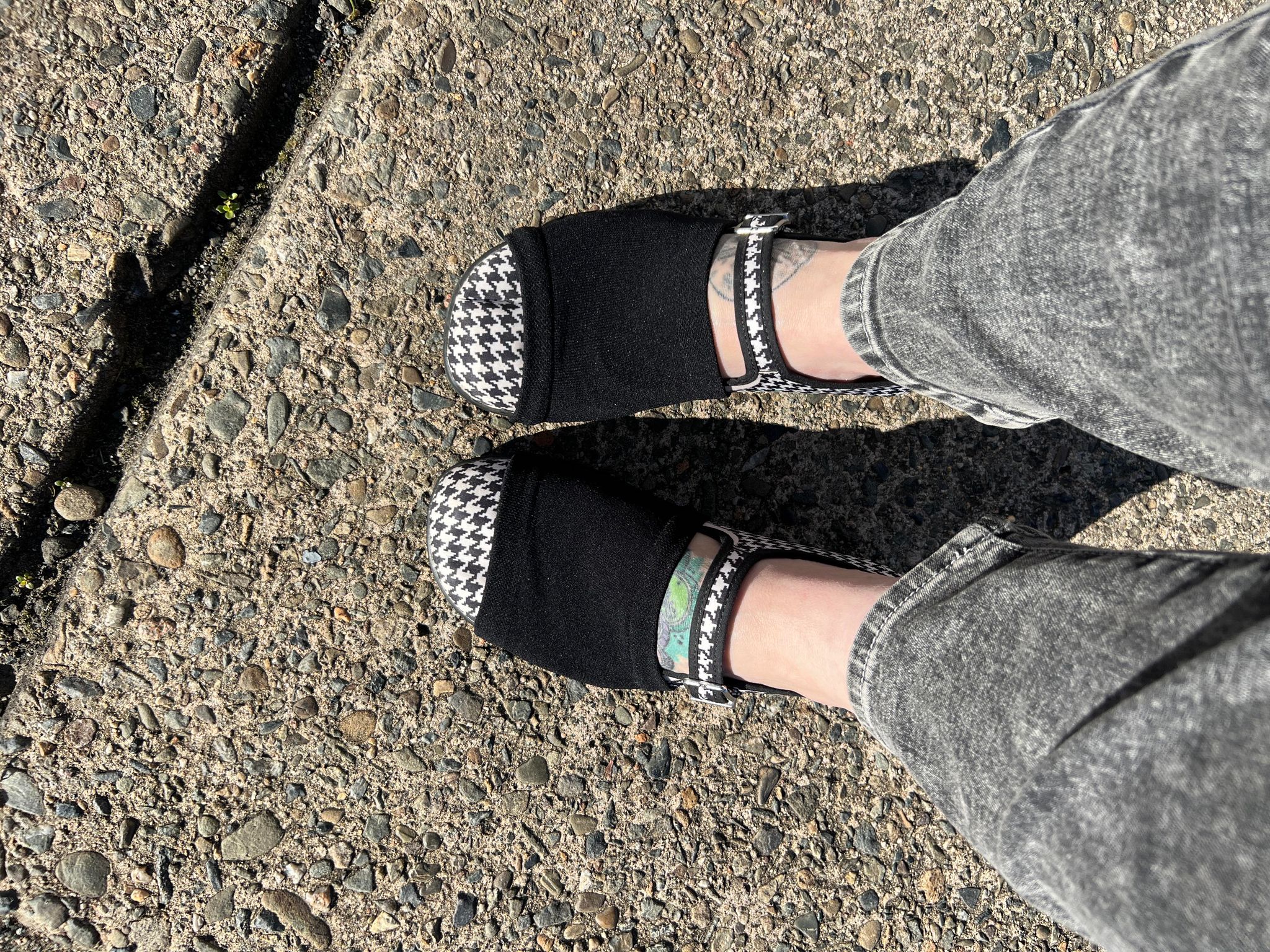Dance Anywhere Dance Socks - Black - Image 2