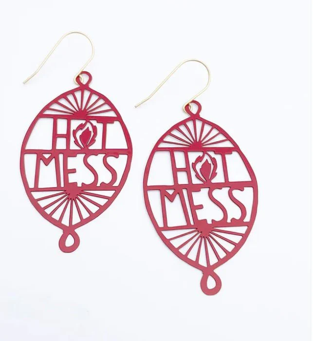Denz + Co  Hot Mess - Red