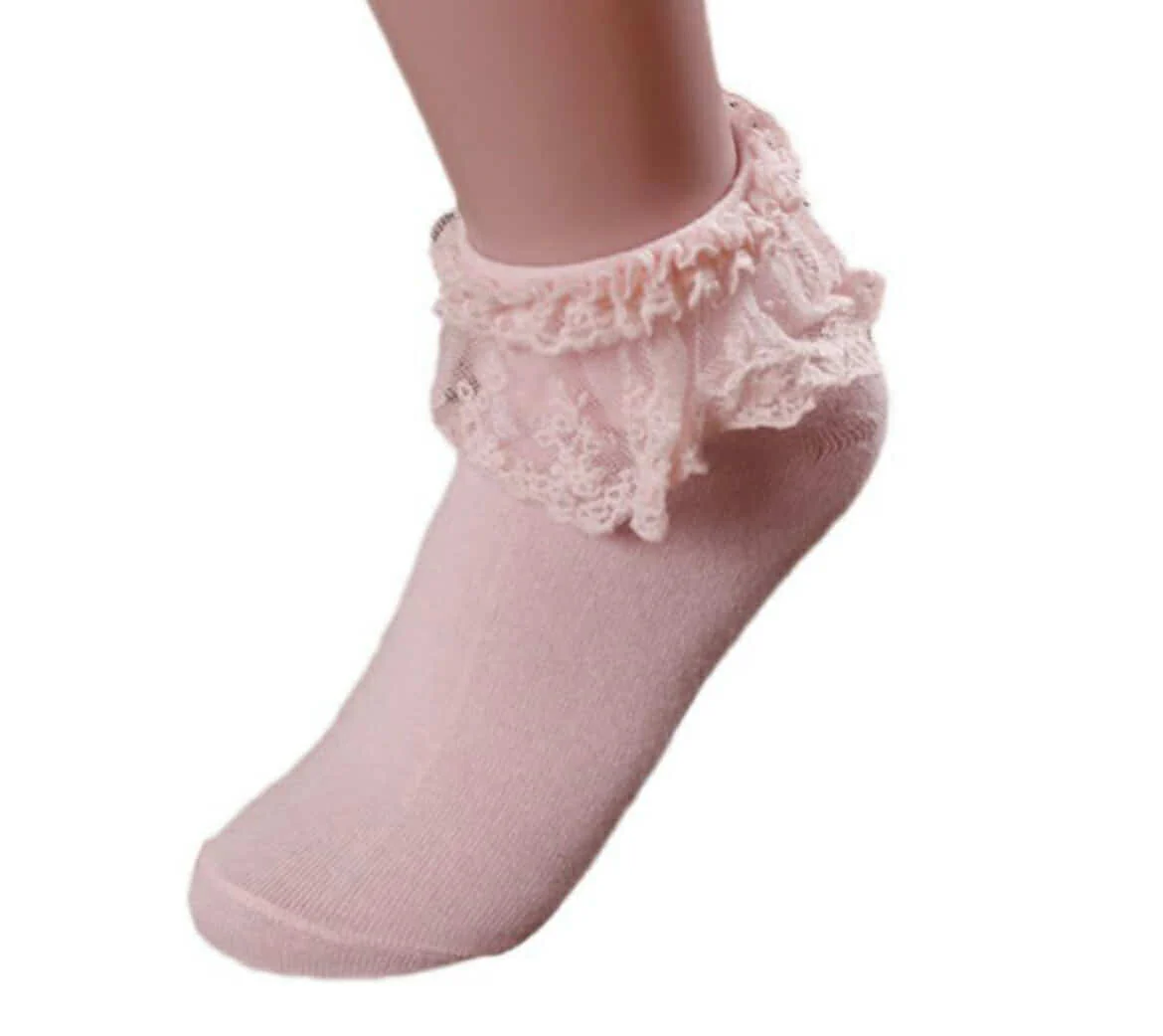 Dolly Days Sock Pack (3 pairs) - All Pink
