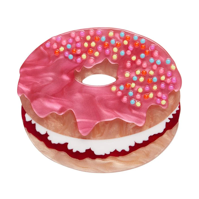 Erstwilder x Katherine Sabbath Donut Cake Brooch