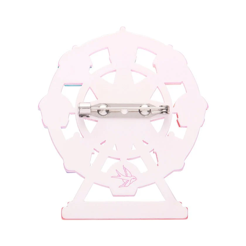 Erstwilder - A Day at the Fair - A Wheely Good View Brooch - Image 2