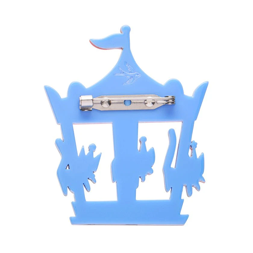 Erstwilder - A Day at the Fair - Meowy Go-Round Brooch - Image 2