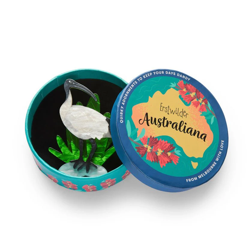 Erstwilder Australiana 2025 - Izzy the Ibis Brooch - Image 3