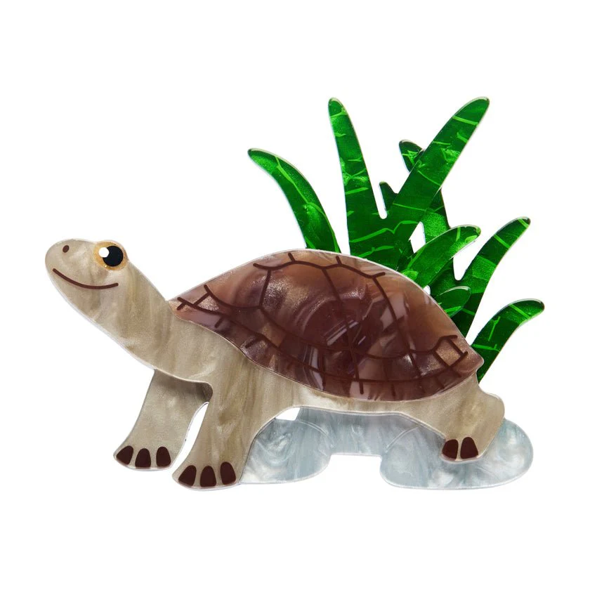 Erstwilder Australiana 2025 - Rheo the River Turtle Brooch