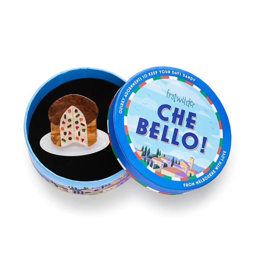 Erstwilder - Che Bello! - Little Big Bread Brooch - Image 4