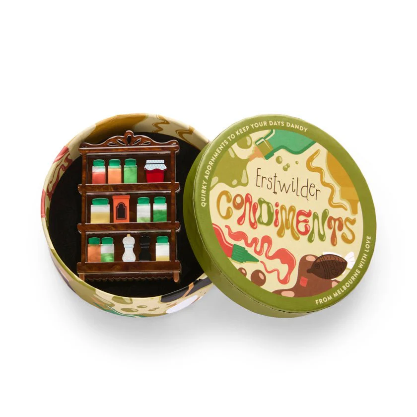Erstwilder Condiments - A Pinch of Personality Brooch - Image 3