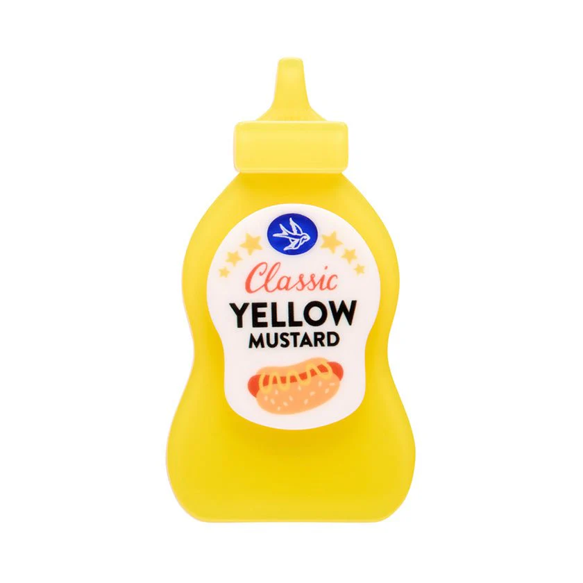 Erstwilder Condiments - Mustard Moments Brooch