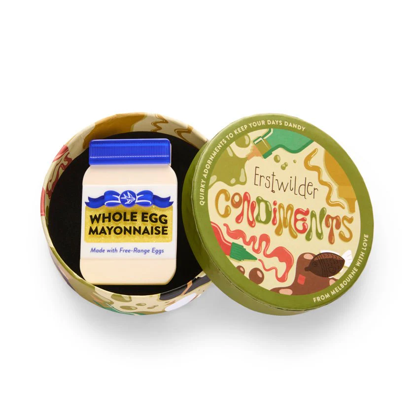 Erstwilder Condiments - Spread the Word Brooch - Image 3