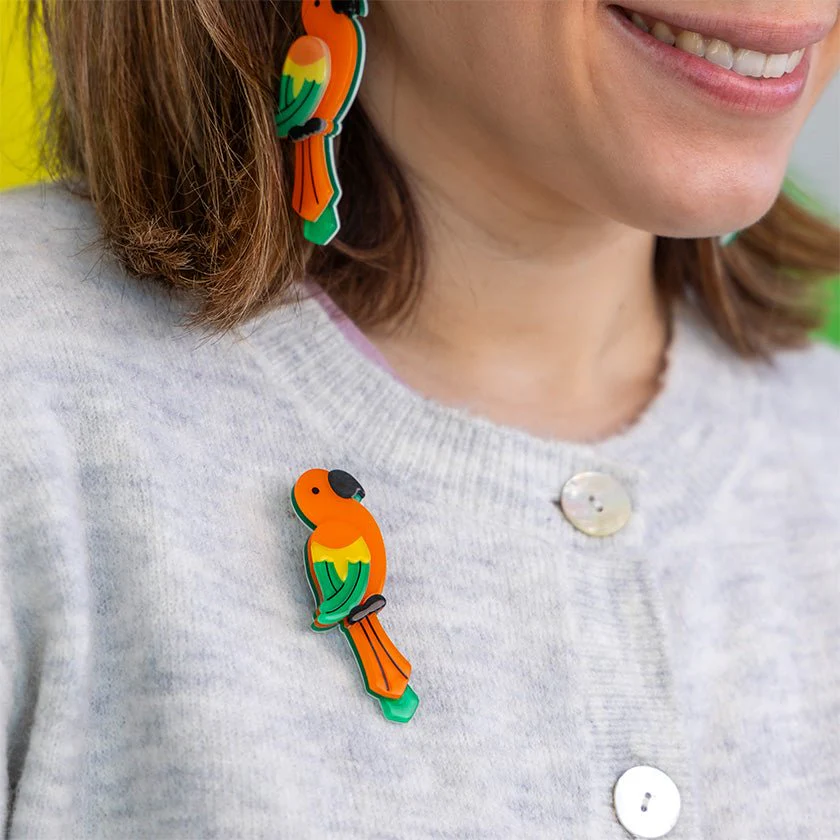 Erstwilder Fan Favourites - Pancha’s Parrot Brooch - Image 2