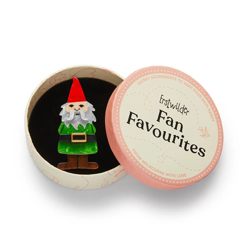 Erstwilder Fan Favourites - There’s No Place Like Gnome Brooch - Image 4