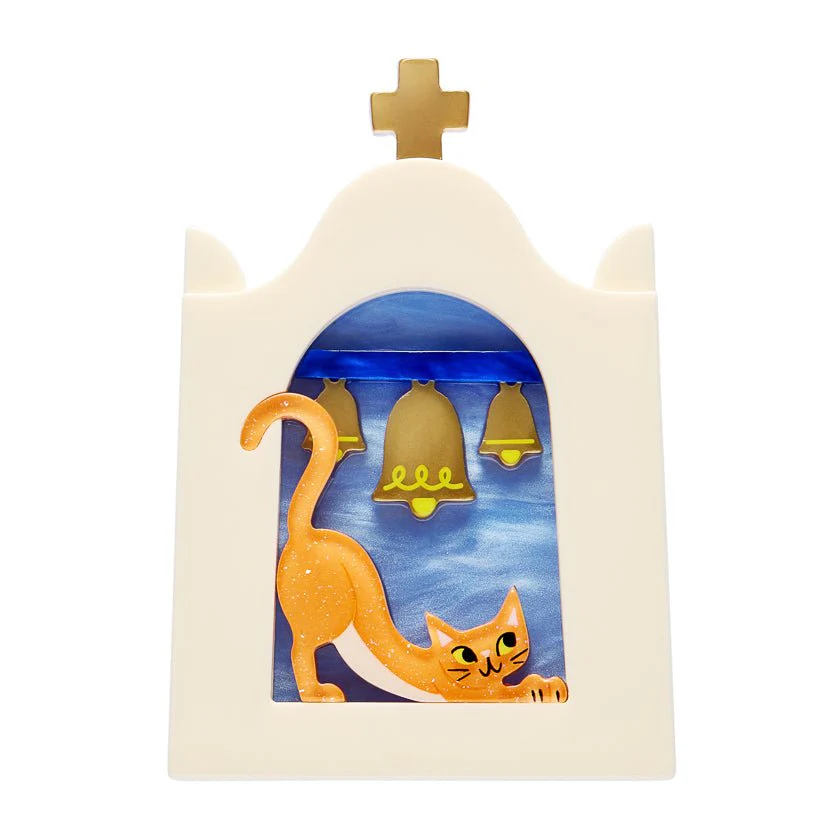 Erstwilder Greek Odyssey - Aegean Feline Brooch