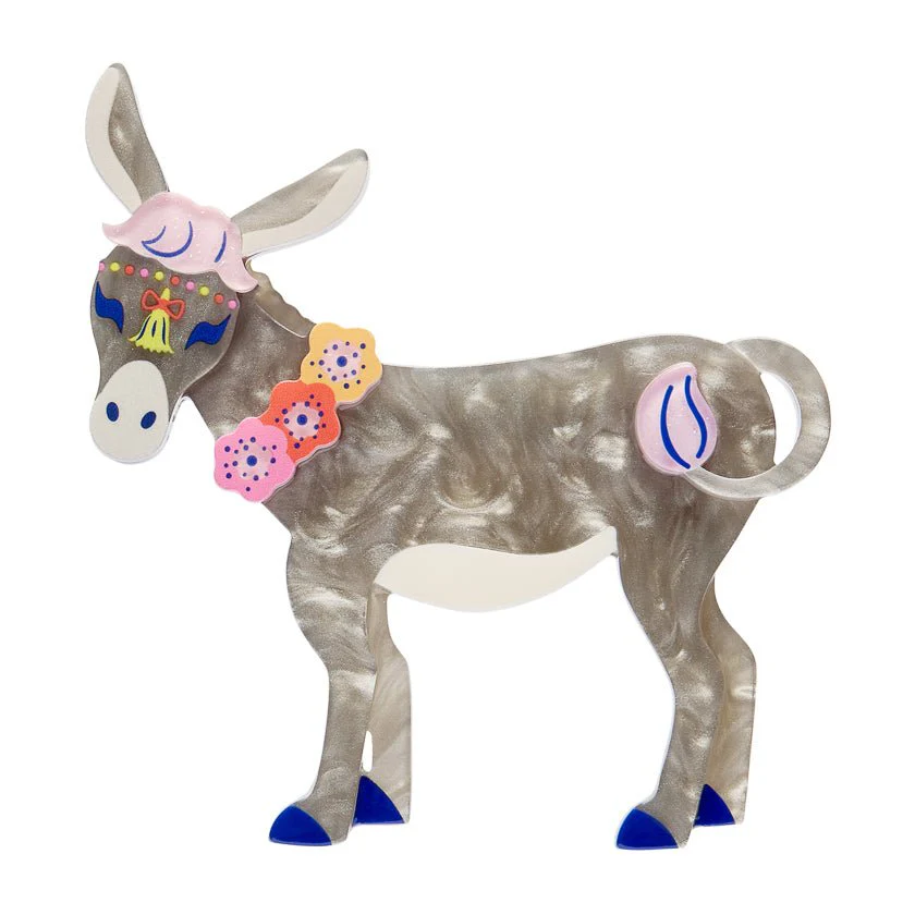 Erstwilder Greek Odyssey - Devoted Donkey Brooch