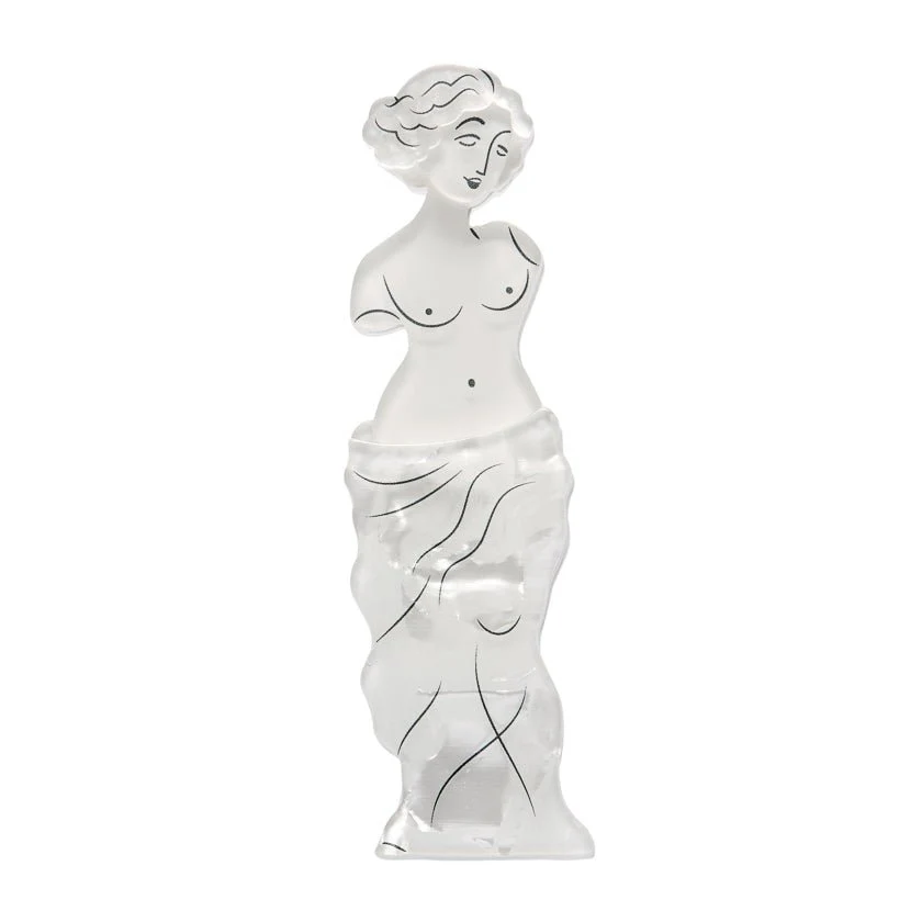 Erstwilder Greek Odyssey - Marble Muse Brooch
