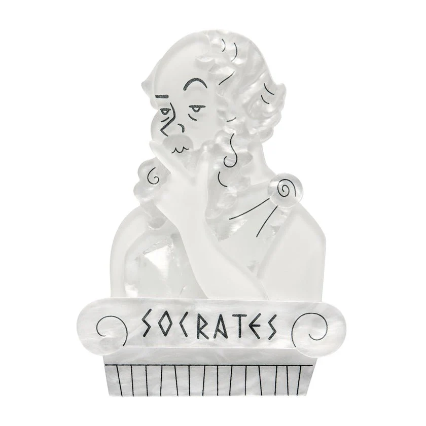 Erstwilder Greek Odyssey - Socratic Method Brooch