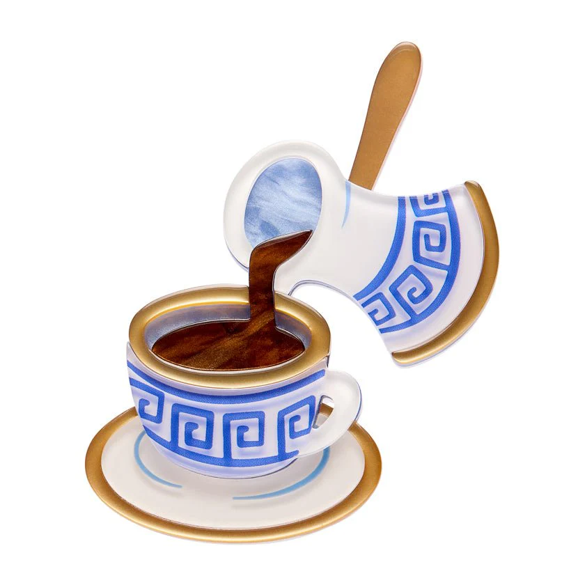 Erstwilder Greek Odyssey - Traditional Brew Brooch
