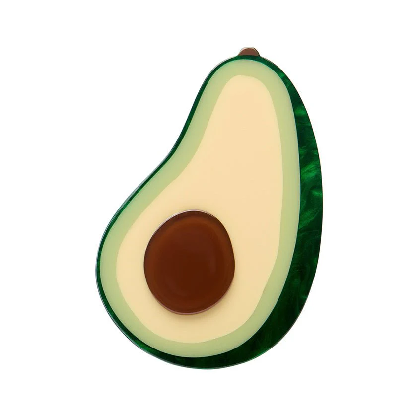 Erstwilder In Praise of Veg - Avocado Affair Brooch