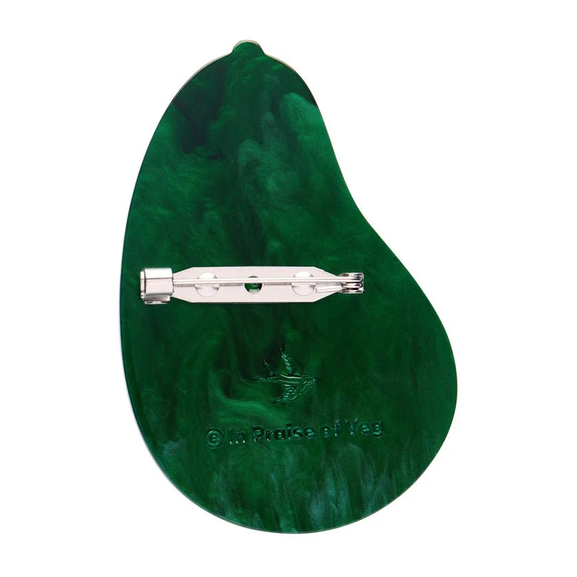 Erstwilder In Praise of Veg - Avocado Affair Brooch - Image 2