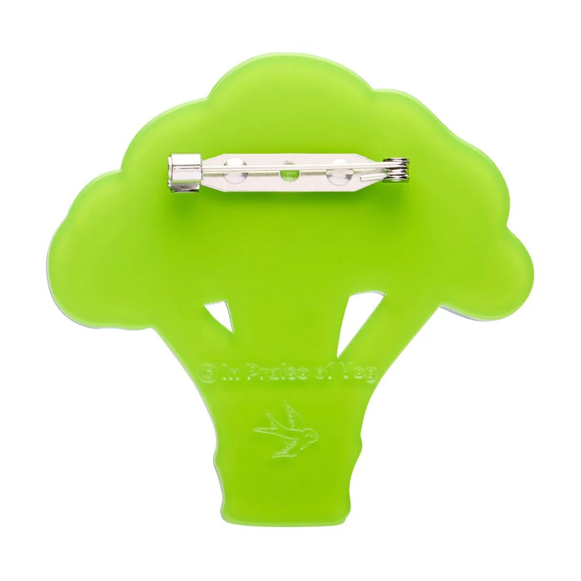 Erstwilder In Praise of Veg - Brocc Star Brooch - Image 2