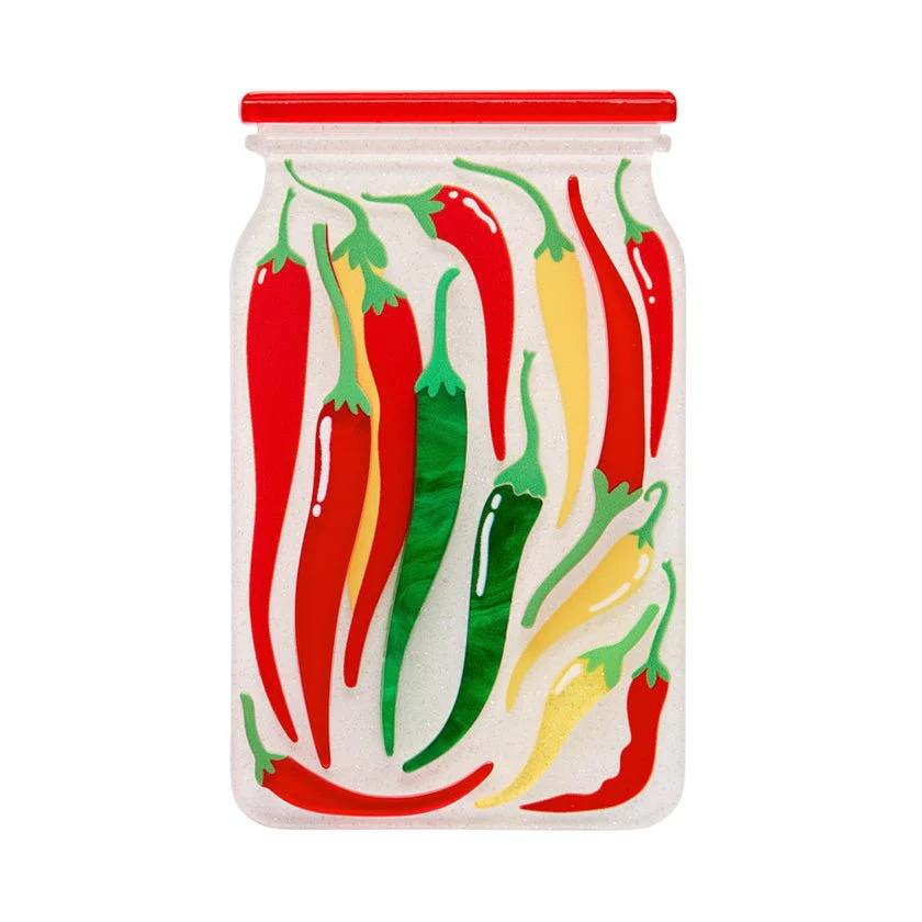 Erstwilder In Praise of Veg - Chilli Charmer Brooch