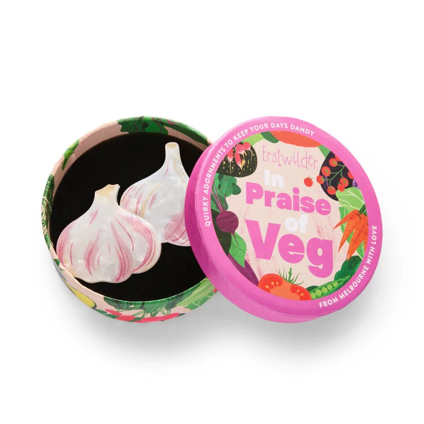 Erstwilder In Praise of Veg - Garlic Guardian Brooch - Image 3