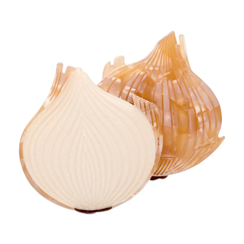 Erstwilder In Praise of Veg - Onion Layers Brooch