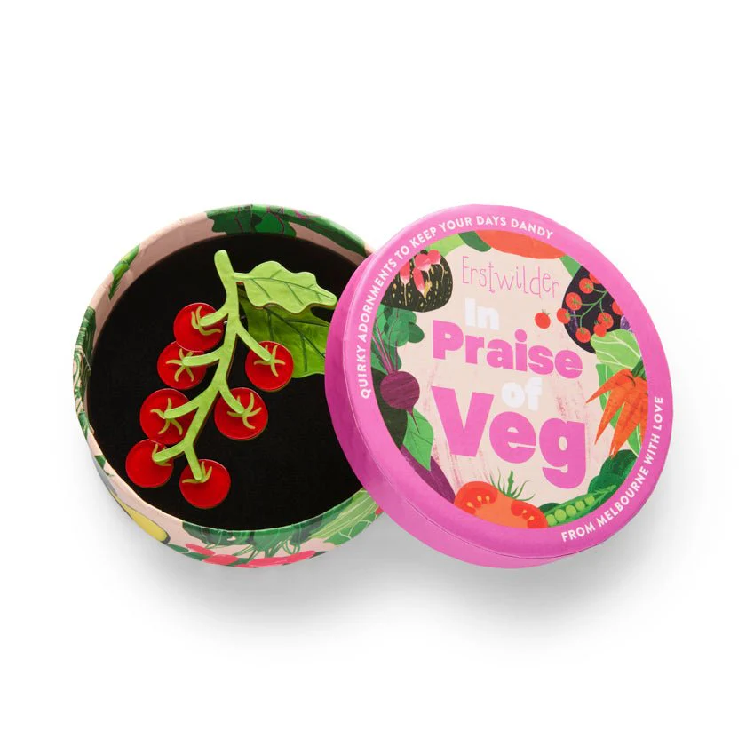 Erstwilder In Praise of Veg - Vine & Dandy Brooch - Image 3