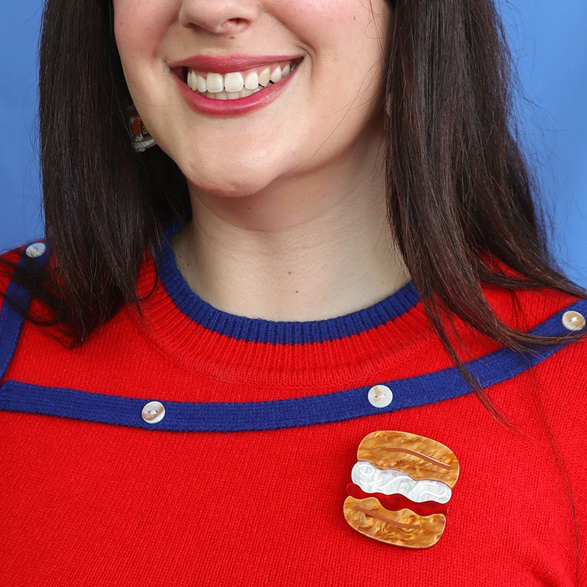 Erstwilder London Calling - The Great British Scone Brooch - Image 2