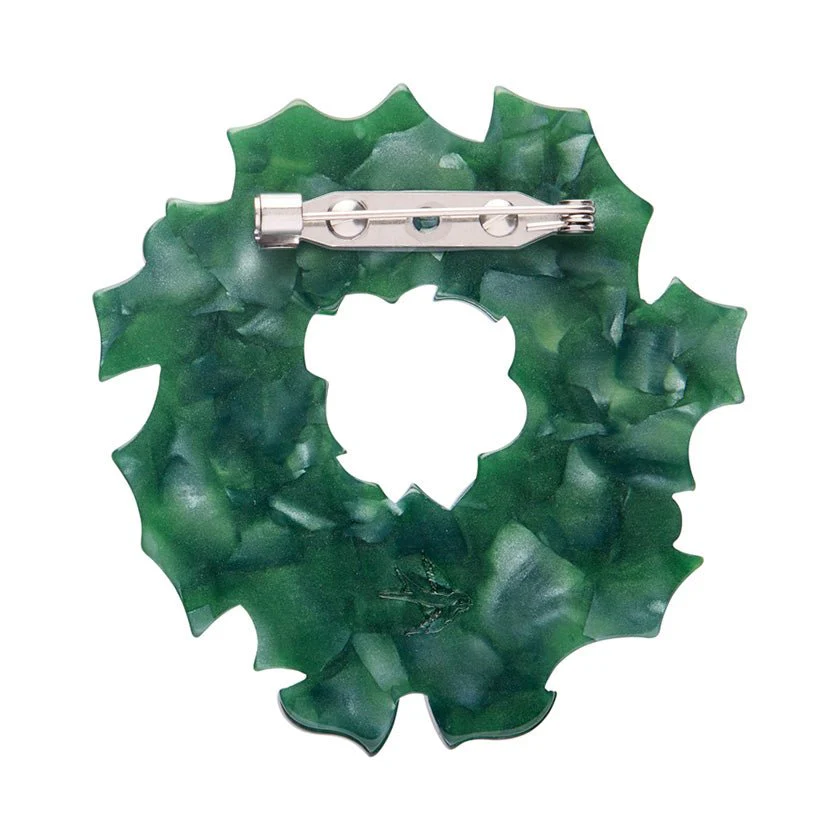 Erstwilder Merry Menagerie - Forest Wreath Brooch - Image 2