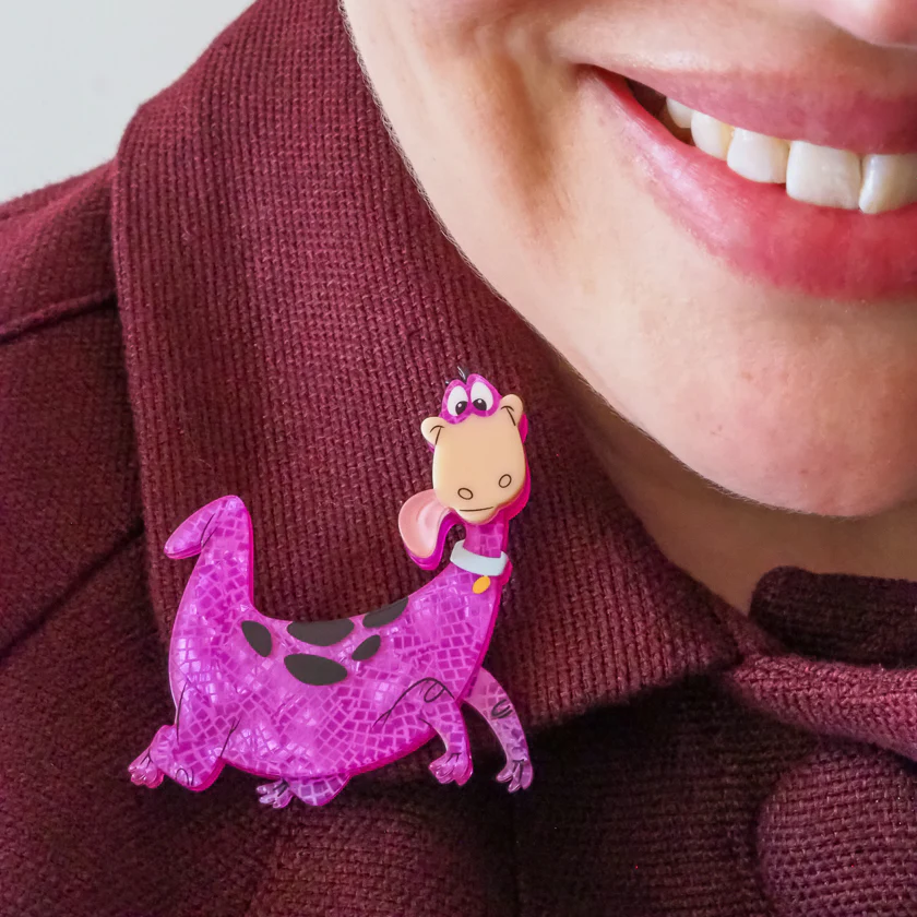 Erstwilder x Hanna Barbera - Dino Flintstone Brooch - Image 4