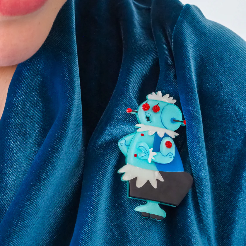 Erstwilder x Hanna Barbera - Rosie the Robot Brooch - Image 4
