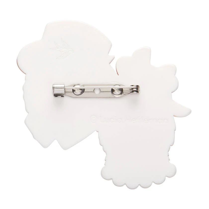 Erstwilder x Lucia Heffernan - The Enamoured Alpacas Brooch - Image 2