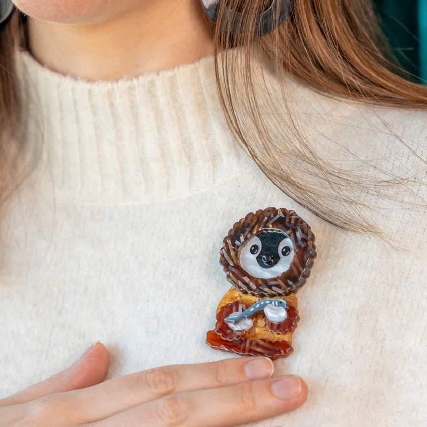 Erstwilder x Lucia Heffernan - The Resourceful Penguin Brooch - Image 4