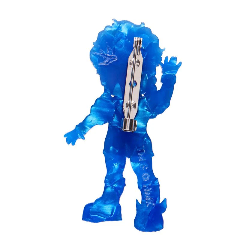 Erstwilder x Rainbow Brite - Buddy Blue Brooch - Image 2