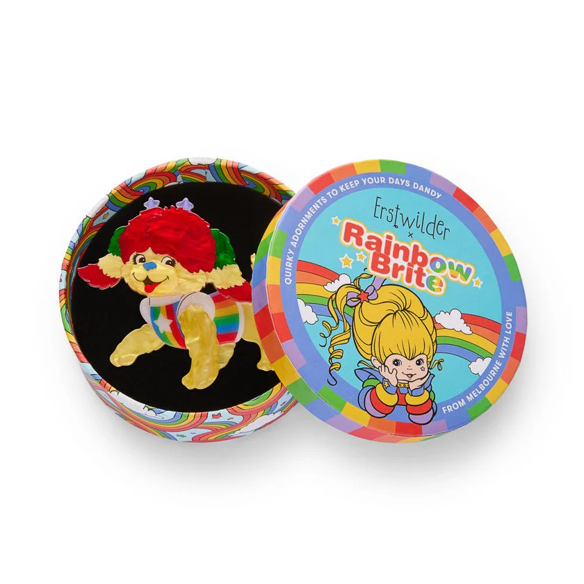 Erstwilder x Rainbow Brite - Puppy Brite Brooch - Image 4