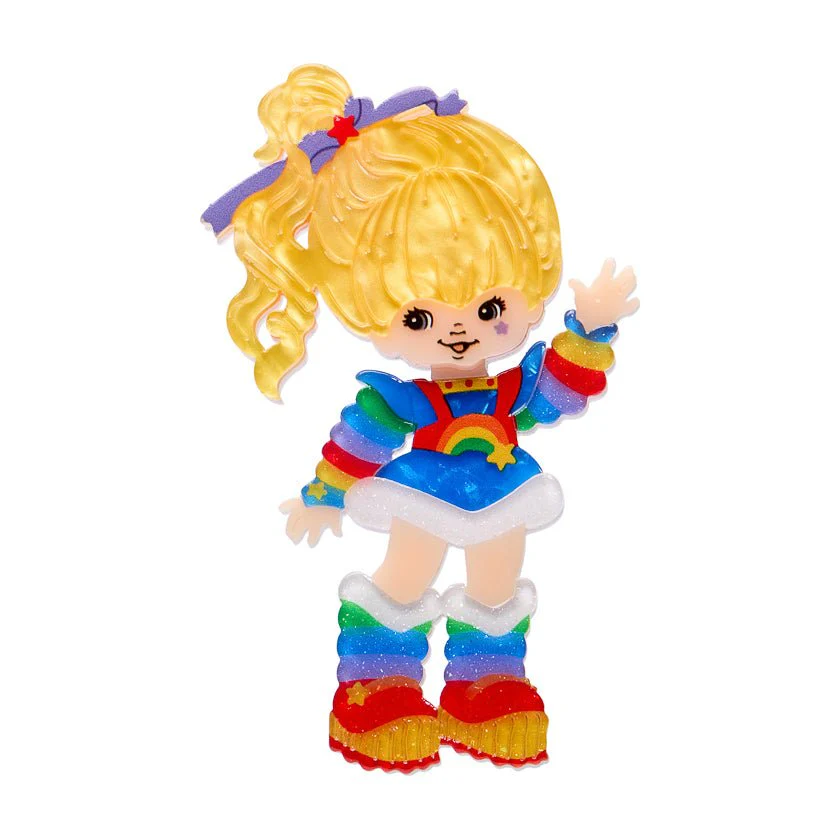 Erstwilder x Rainbow Brite - Rainbow Brite Says Hello Brooch