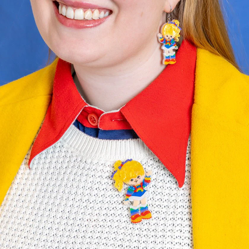 Erstwilder x Rainbow Brite - Rainbow Brite Says Hello Brooch - Image 2
