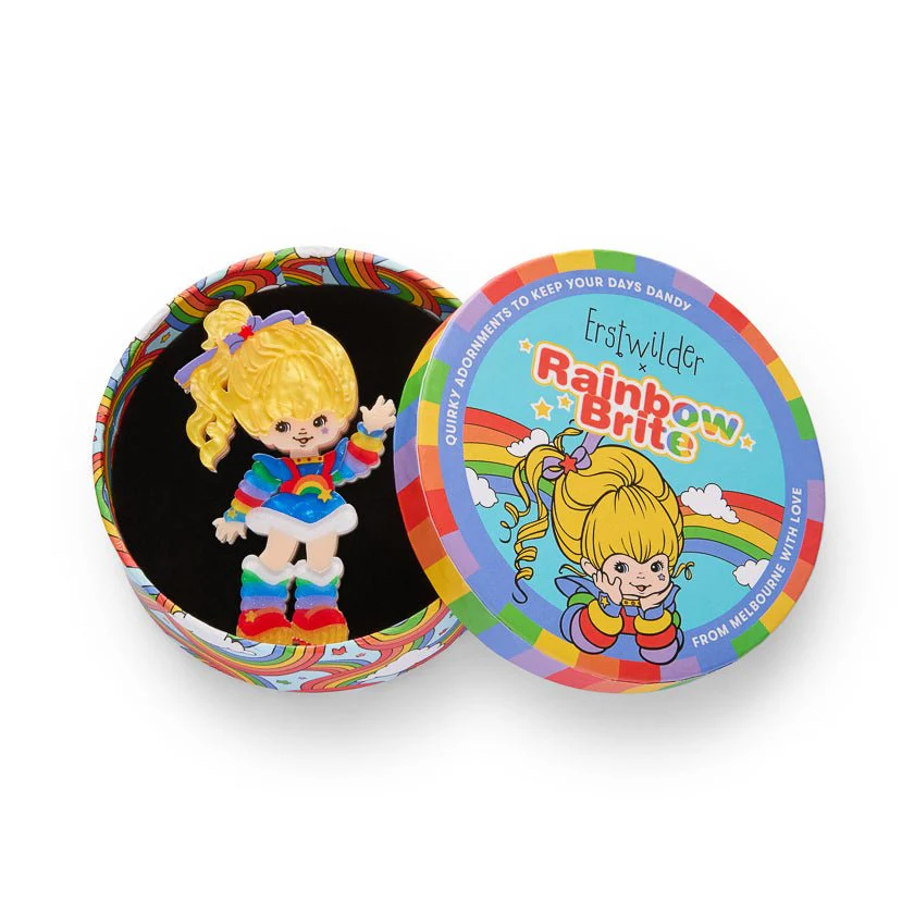 Erstwilder x Rainbow Brite - Rainbow Brite Says Hello Brooch - Image 3