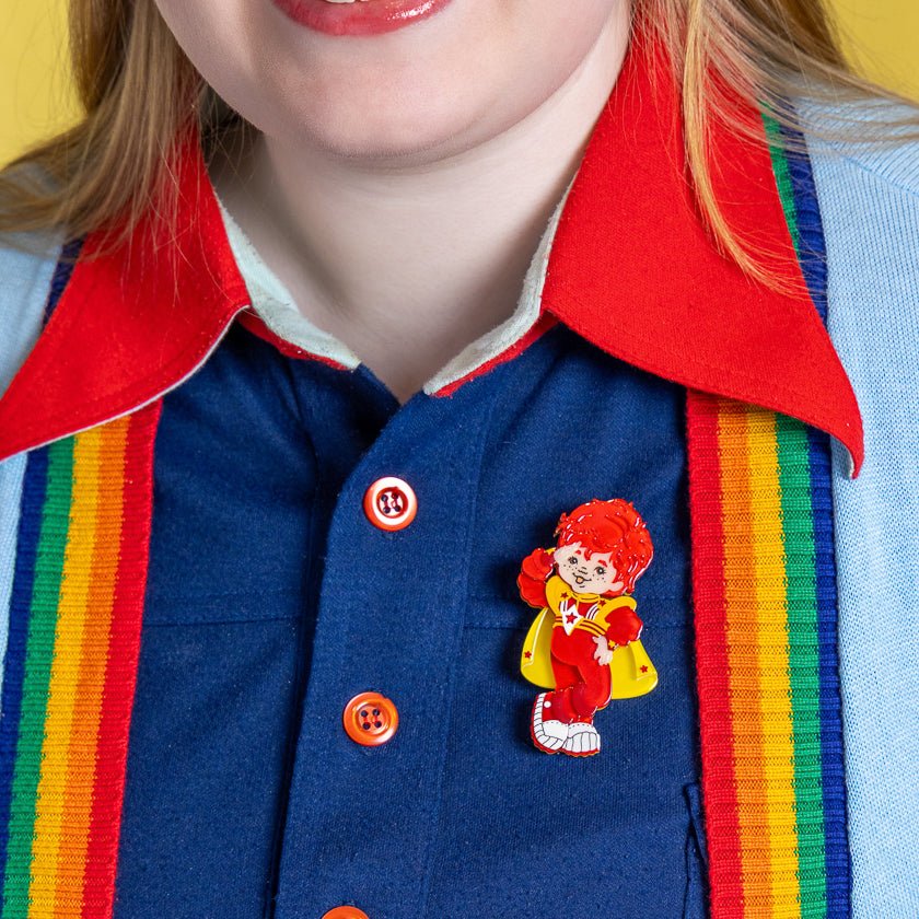 Erstwilder x Rainbow Brite - Red Butler Brooch - Image 4