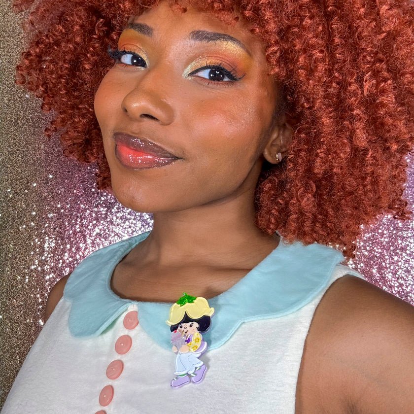 Erstwilder x Strawberry Shortcake - Almond Tea Brooch - Image 2