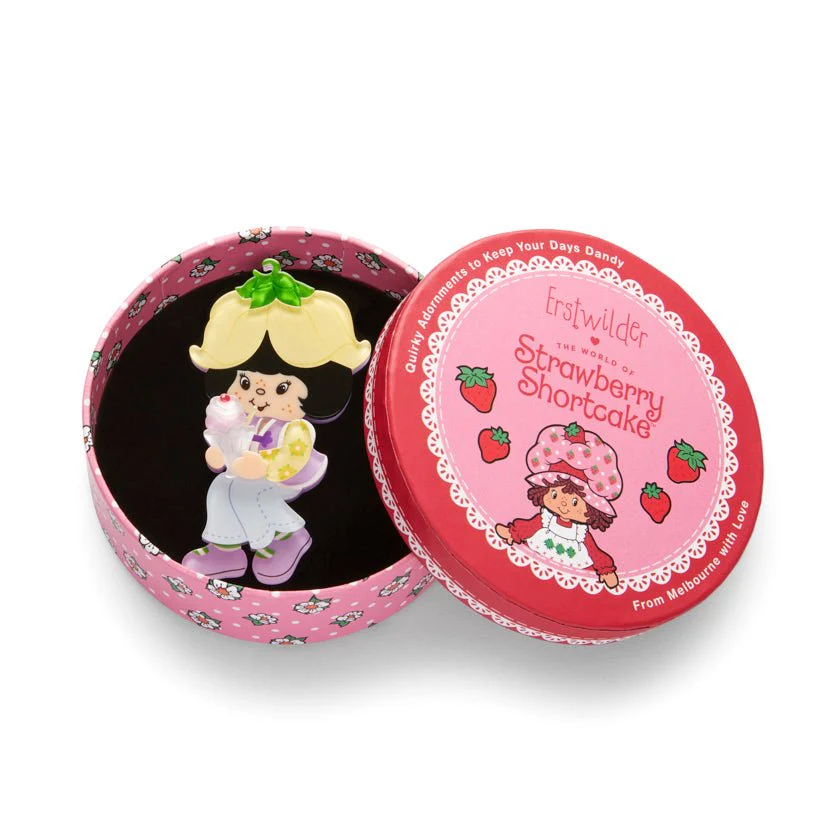Erstwilder x Strawberry Shortcake - Almond Tea Brooch - Image 4